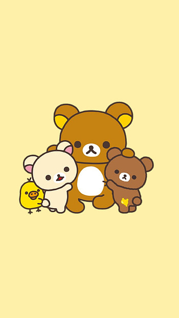 Rilakkuma, Korilakkuma HD phone wallpaper