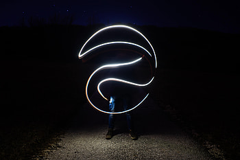 Dark, Long Exposure, zelight, Human, Person HD wallpaper