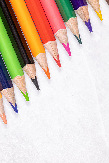 Macro, Miscellanea, Miscellaneous, Wood, Wooden, Multicolored, Motley, Pencils HD phone wallpaper