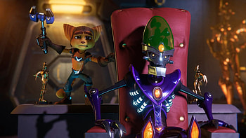 Ratchet and Dr. Nefarious, Ratchet and Clank: Rift Apart HD wallpaper
