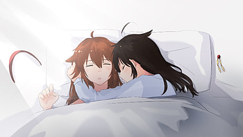 Shigure & Shiratsuyu, Shiratsuyu (Kancolle), Shigure (Kancolle), Anime, Kantai Collection HD wallpaper