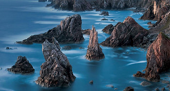 Sea Stacks Of The Isle Of Lewis, sea, stacks, lewis, isle HD wallpaper