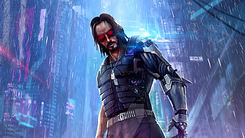 Cyberpunk 2077 Keanu, keanu-reeves, cyberpunk-2077, games, art, deviantart HD wallpaper