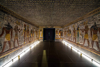 Valley of the Kings, Best tombs, Egypt HD wallpaper