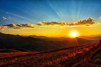 Sunset Dawn Landscape , sunset, landscape, dawn, nature HD wallpaper