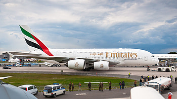 ILA Berlin Air Show 2012, Emirates Airline HD wallpaper