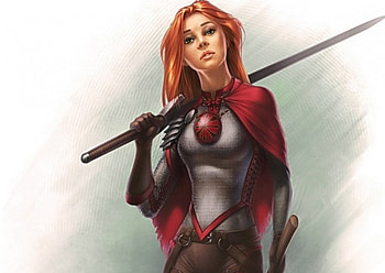 Sanctified of Kord, girl, sword, warrior HD wallpaper