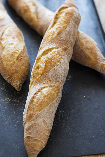 Crunchy baguette, French bread, Classic staple, Freshly baked HD phone wallpaper