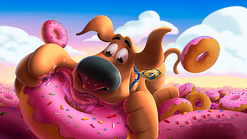 Do You Like Donuts Scoob , scoob, movies, 2020-movies, artist, artstation HD wallpaper