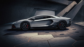 2022 Lamborghini Aventador, Ultimate roadster beast, Intense power, Sleek luxury HD wallpaper