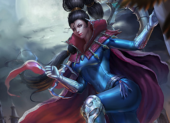 Beautiful, warrior, vayne, league of legends HD wallpaper