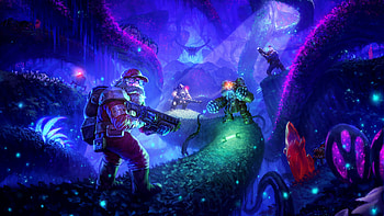Deep Rock Galactic, In-depth gameplay, Richly detailed world, Exciting challenges HD wallpaper