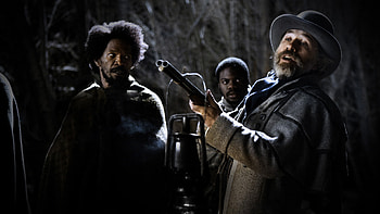 Django Unchained, Christoph Waltz, Jamie Foxx, Western HD wallpaper