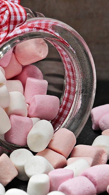 Marshmallow, Candies HD phone wallpaper