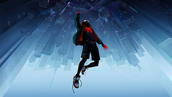Miles Morales Spider-Man Spider-Man Into The Spider-Verse HD wallpaper