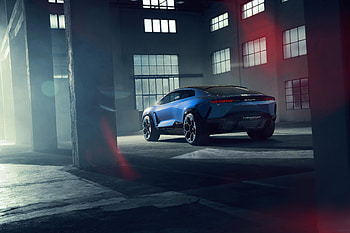 vehicle, Lamborghini Lanzador HD wallpaper