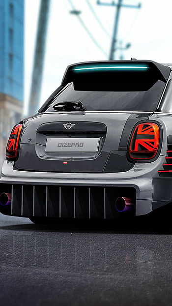 MINI Cooper, Digital art, cars HD phone wallpaper