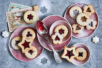 Food, Desert, Cookies, Jam HD wallpaper