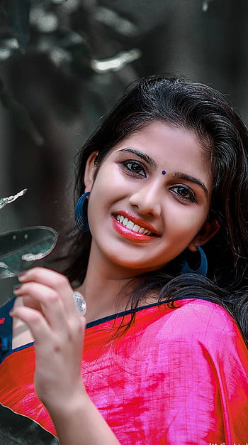 Maneesha Mahesh, malayalam actress, model HD phone wallpaper