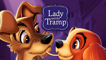 Lady and the Tramp, 1955 Radio Times, Disney animated film, Iconic romantic tale HD wallpaper