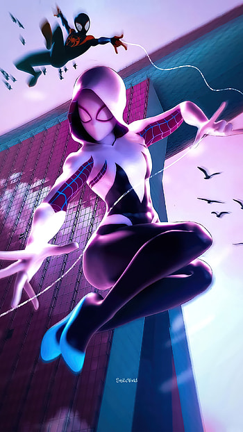 Gwen Stacy and Spider-Man, Sony Xperia , High quality , Captivating scenes HD phone wallpaper