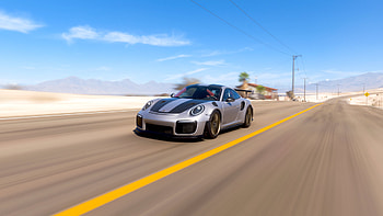 Porsche 911 GT2 R.S, Forza Horizon, 911, Porsche HD wallpaper
