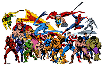 Epic Marvel Comics Heroes Showcase, Comic, Marvel Comics HD wallpaper