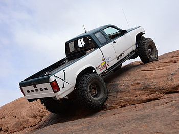 Dodge Ram, thrill, 4x4, crawl, offroad HD wallpaper