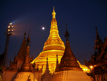 Shwedagon Pagoda, Myanmar, Asisbiz, Yangon HD wallpaper