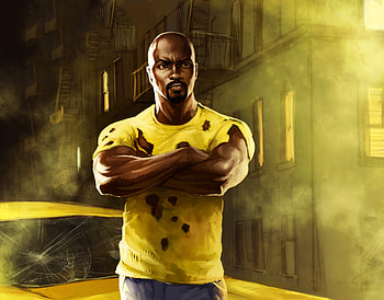 Luke Cage In The Defenders Artwork, the-defenders, tv-shows, artwork, deviantart, artist, luke-cage HD wallpaper