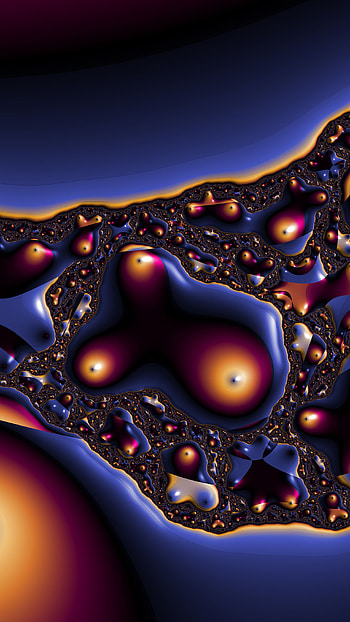 Trippy Psychedelic Fractal, Abstract, fractal HD phone wallpaper
