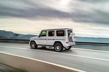 Mercedes-AMG G 63, SUV, 2018, on road HD wallpaper