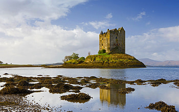 Castle Stalker - Scotland, Scottish Highlands, Scottish Castles, Scotland, Castle Stalker HD wallpaper