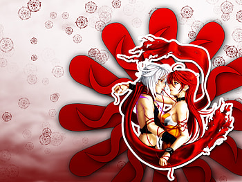 Red , other, anime, red HD wallpaper
