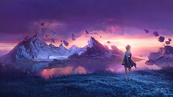 Genshin Impact Game , genshin-impact, 2023-games, games, artist, artwork, digital-art HD wallpaper