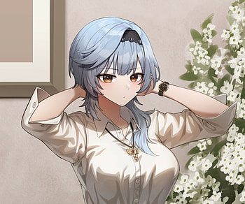 Eula Lawrence, Eula (Genshin Impact), video game, Genshin Impact HD wallpaper