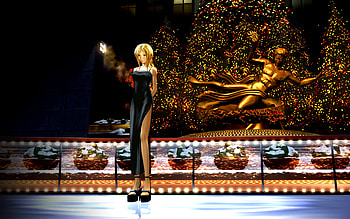 Aya Brea ~ Black Dress, parasite eve, women, aya brea, video game HD wallpaper