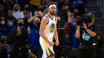 Klay Thompson, Warriors, Vicious dunk, Cavs HD wallpaper