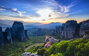 Nature, Trees, Lock, Rocks, Dahl, Distance, Valley HD wallpaper