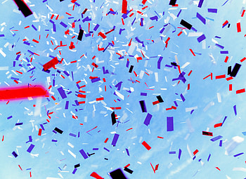 Sky, Miscellanea, Miscellaneous, Multicolored, Motley, Confetti HD wallpaper