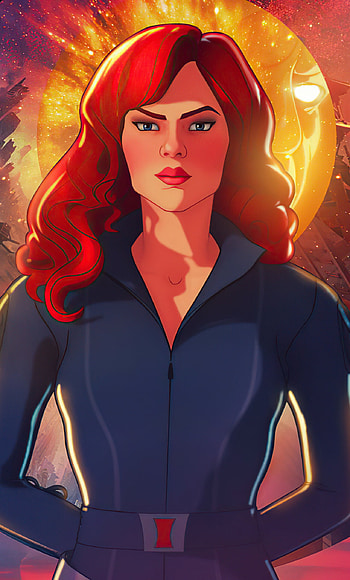 Black Widow, What If...? HD phone wallpaper