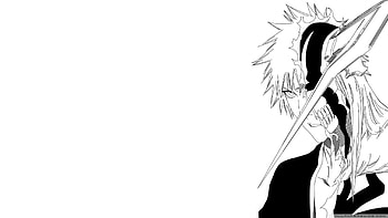 bleach, manga, beast, man HD wallpaper