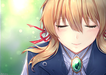 Violet Evergarden Anime , violet-evergarden, anime-girl, anime, artist, artwork, digital-art HD wallpaper