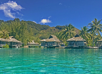 French Polynesia, Dream destination, Tropical paradise, Pacific Ocean HD wallpaper
