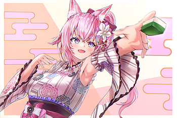 Hakui Koyori, hololive, Hakui Koyori, Anime, Virtual Youtuber HD wallpaper