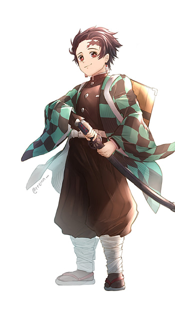 Tanjiro, Demon, Slayer Cartoon HD phone wallpaper