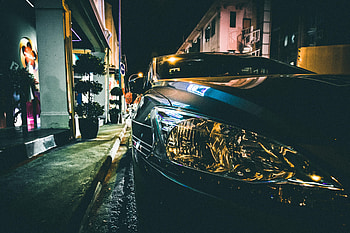 Cars, Car, Evening, Headlight HD wallpaper
