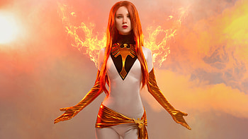 Jean Grey X Men Powers Cosplay , jean-grey, x-men, cosplay, superheroes HD wallpaper