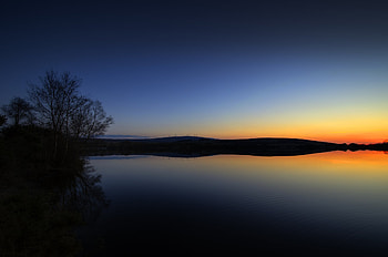 Nature, Sunrise, Lake, Reflection HD wallpaper