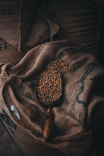 Coffee, Miscellanea, Miscellaneous, Cloth, Bag, Coffee Beans, Sack HD phone wallpaper